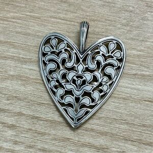 James Avery Sterling Silver Heart Pendant